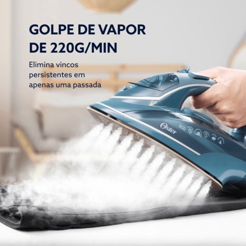 Ferro de passar a vapor 2200W Diamond Aeroceramic com vapor vertical - GCSTDPA8002  220V