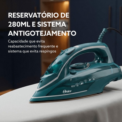 Ferro de passar a vapor 2200W Diamond Aeroceramic com vapor vertical - GCSTDPA8002  220V