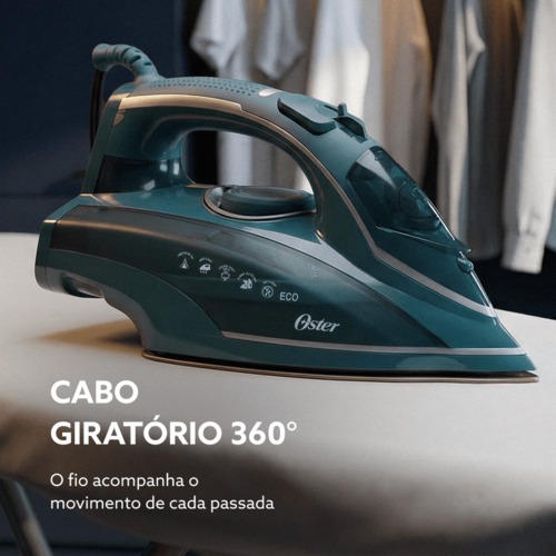 Ferro de passar a vapor 2200W Diamond Aeroceramic com vapor vertical - GCSTDPA8002  220V