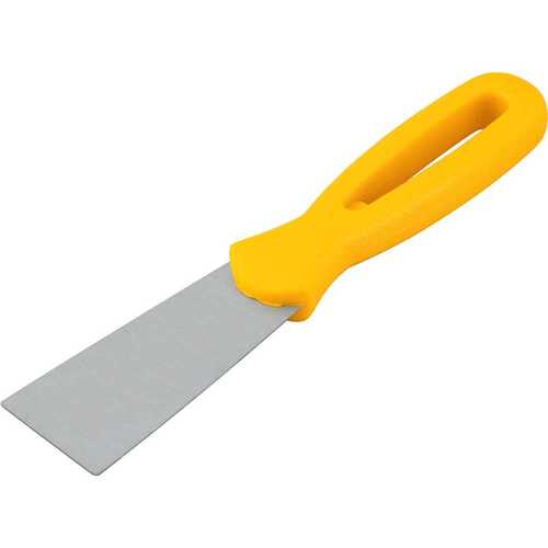 Esp�tula a�o 38 mm com cabo pl�stico l�mina 