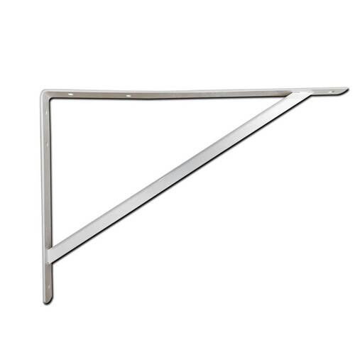 Cantoneira tipo m�o francesa 25 x 40 cm branco - BFH1532