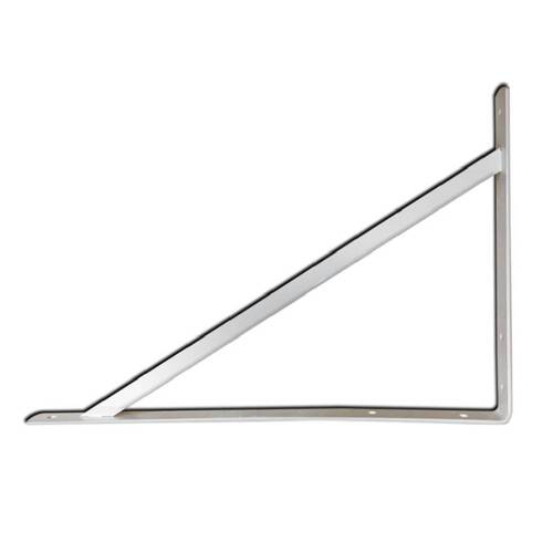Cantoneira tipo m�o francesa 33 x 50 cm branco - BFH1533