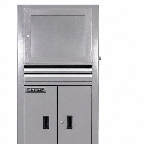 Rack fechado para computador com visor de acr�lico - RLL-29 