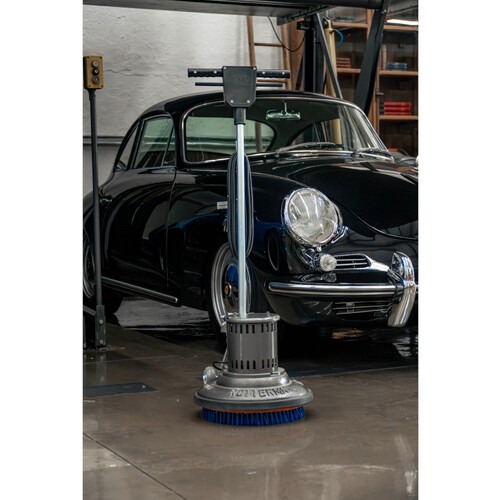 Enceradeira industrial 1/2 hp 350 mm com escova de nylon e suporte - CL350 PLUS   220V