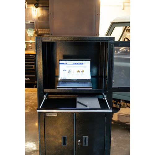 Rack fechado para computador com visor de acr�lico - RLL-29P