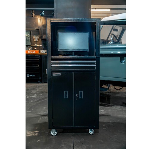 Rack fechado para computador com visor de acr�lico - RLL-29P