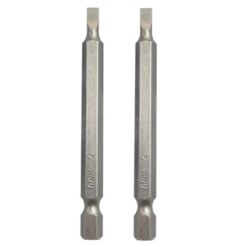 Bits fenda SL4 x 75 mm encaixe 1/4
