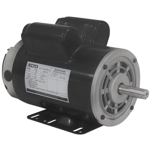 Motor elétrico 3hp 2 polos aberto monofásico - 56H 110V/220V Motor elétrico 3hp 2 polos aberto monofásico - 56H 110V/220V