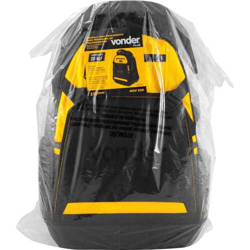 Mochila para ferramentas 350 x 510 x 210 mm com 25 bolsos - MOV 650 Mochila para ferramentas 350 x 510 x 210 mm com 25 bolsos - MOV 650