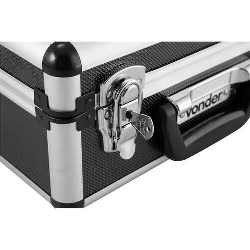 Maleta para ferramentas profissional prata 330 x 250 x 154 mm  - MFV 135