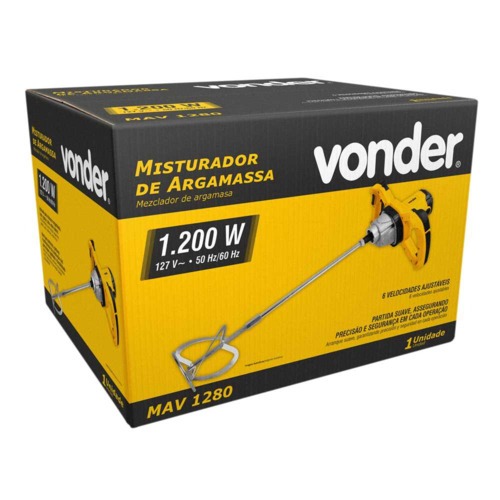 Misturador el�trico para argamassa 1.200 watts MAV 1280  220V