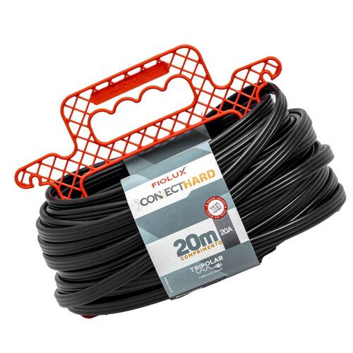 Extens�o el�trica 20 metros 1 tomada 3 x 2,5 mm 20A tripolar - Connect Hard