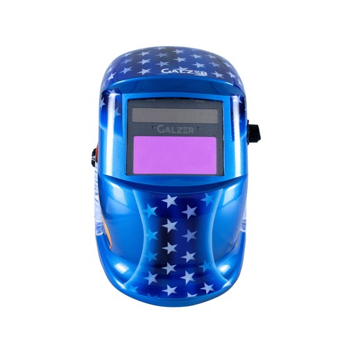 Máscara de solda com escurecimento automático tonalidade 9 a 13 águia azul - CX25 Máscara de solda com escurecimento automático tonalidade 9 a 13 águia azul - CX25