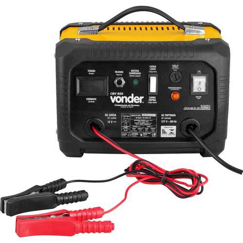 Carregador de bateria port�til 12 volts - CBV950  110V