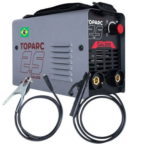 Inversora de solda 120A para Eletrodo revestido - TOPARC 2.5 220V Inversora de solda 120A para Eletrodo revestido - TOPARC 2.5 220V
