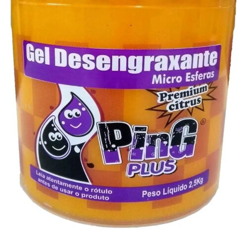 Gel desengraxante micro esfera 2,5 Kg laranja - Premium Citrus Gel desengraxante micro esfera 2,5 Kg laranja - Premium Citrus