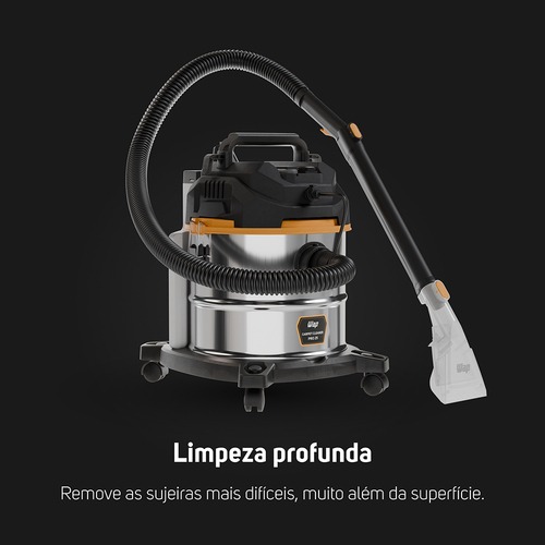 Extratora de carpete e Aspirador 25L 1700W - Carpet Cleaner PRO25  110V