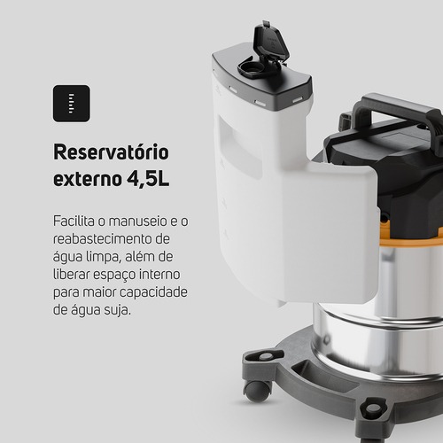 Extratora de carpete e Aspirador 25L 1700W - Carpet Cleaner PRO25  110V