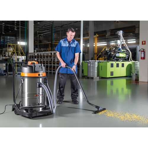 Aspirador de p� e l�quido inox 2400W 80 litros - 44983020   220V