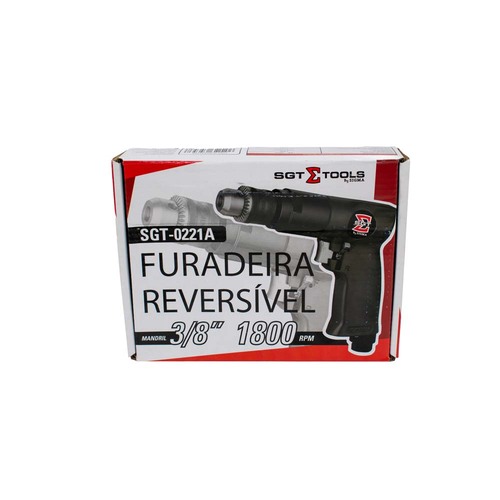 Furadeira pneum�tica revers�vel 3/8