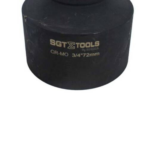 Soquete sextavado de impacto longo 72 mm encaixe 3/4