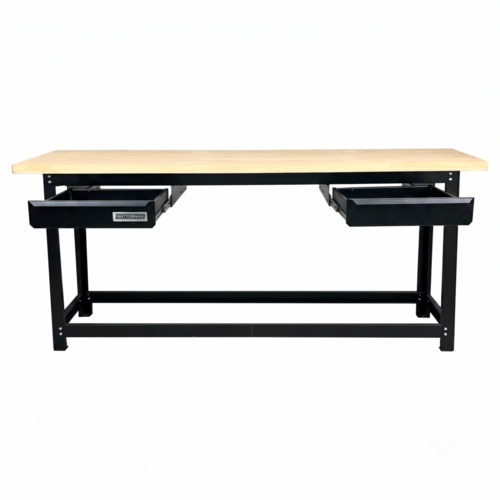 Bancada desmont�vel aberta 2.000 x 600 mm com tampo de pinus