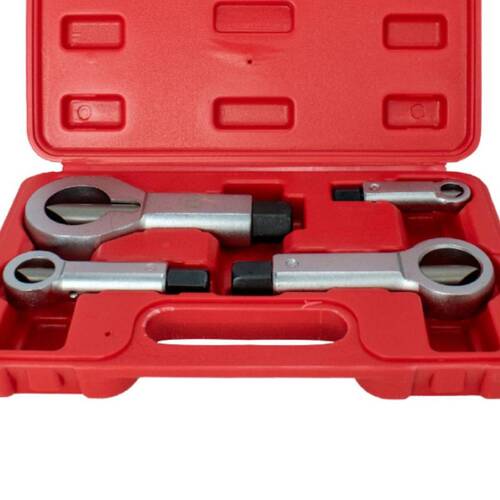 Kit de ferramentas para cortar e remover porcas danificadas 9 a 27 mm com 4 pe�as