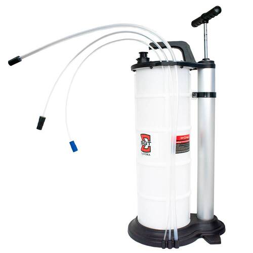 Bomba manual para retirada de fluidos 9L com 3 tubos Bomba manual para retirada de fluidos 9L com 3 tubos