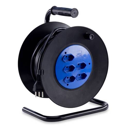 Extens�o el�trica 20 metros 3 x 1,00 mm 2P+T 10A com carretel