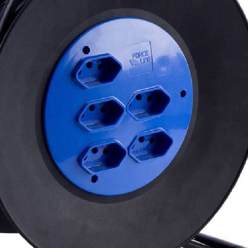 Extens�o el�trica 30 metros 3 x 1,00 mm 2P+T 10A com carretel