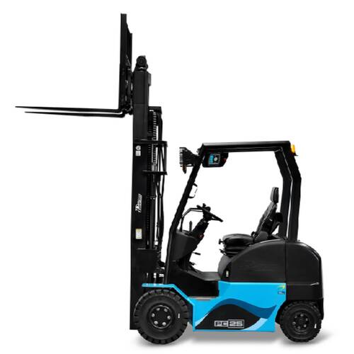 Empilhadeira el�trica contrabalan�ada 2500Kg 4800mm com bateria l�tio 80V 300A trif�sica 220V - PC25