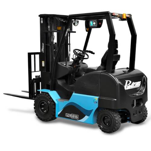 Empilhadeira el�trica contrabalan�ada 2500Kg 4800mm com bateria l�tio 80V 350A trif�sica 220V - PC25