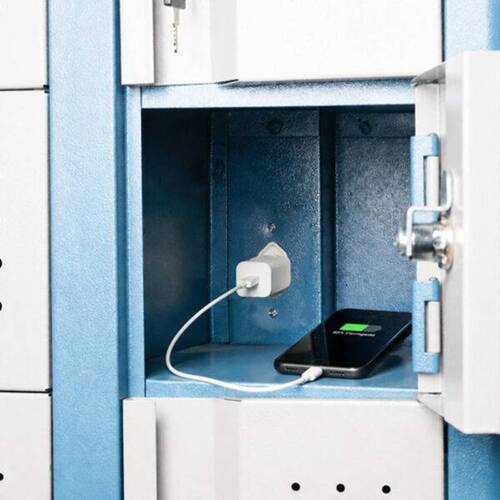 Arm�rio porta objetos com 20 compartimentos e 14 tomadas para celulares - AM-103