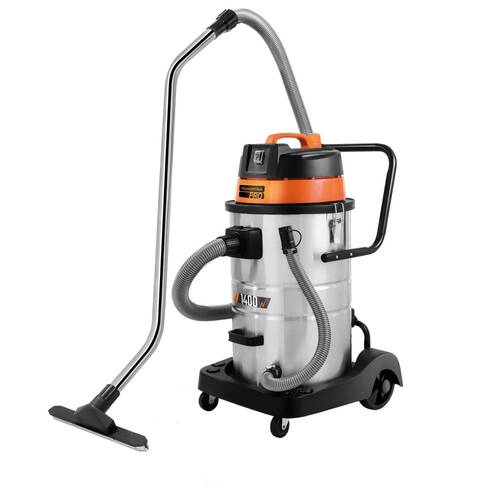 Aspirador de pó e líquido inox 1400 watts 50 litros - 44982/020 220V Aspirador de pó e líquido inox 1400 watts 50 litros - 44982/020 220V