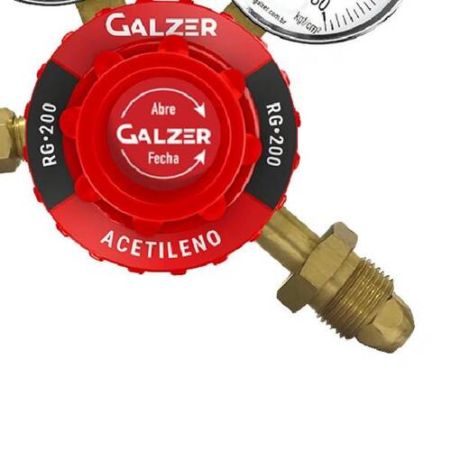 Regulador de press�o acetileno - RG-200
