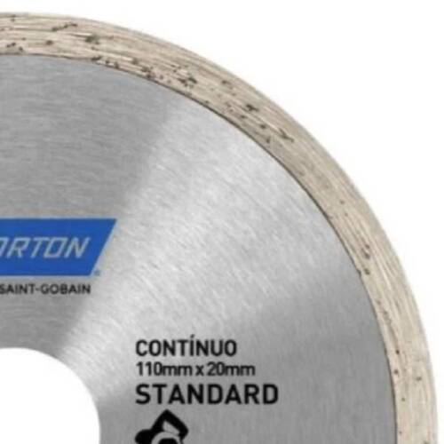 Disco diamantado liso 110 mm para cer�mica e porcelanato - Standard