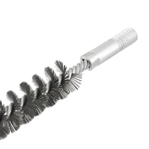 Escova de a�o tubular torcida 1