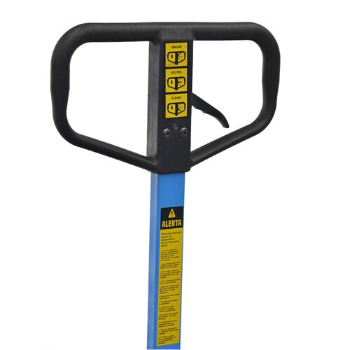 Transpalete hidráulico 2.500 kg 525mm com rodas simples de nylon - TM2500 RSN Transpalete hidráulico 2.500 kg 525mm com rodas simples de nylon - TM2500 RSN