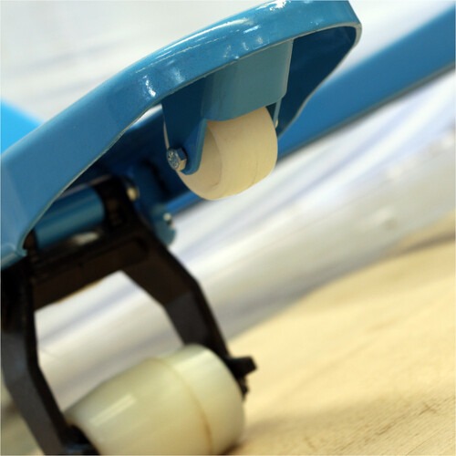 Transpalete hidráulico 2.500 kg 525mm com rodas simples de nylon - TM2500 RSN Transpalete hidráulico 2.500 kg 525mm com rodas simples de nylon - TM2500 RSN