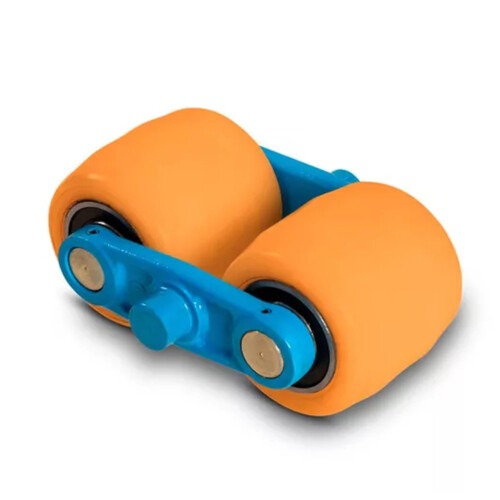 Transpalete hidr�ulico 2.500 kg 680 mm com rodas duplas de poliuretano - TM 2500 RTP