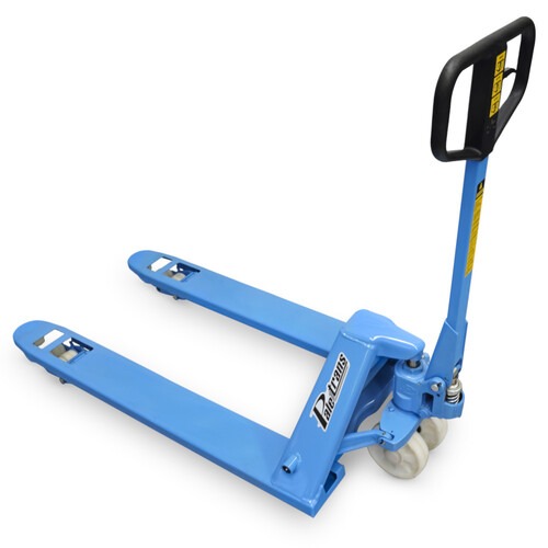 Transpalete hidráulico 2.500 kg 680 mm com rodas duplas de nylon - TM2500 RTN Transpalete hidráulico 2.500 kg 680 mm com rodas duplas de nylon - TM2500 RTN