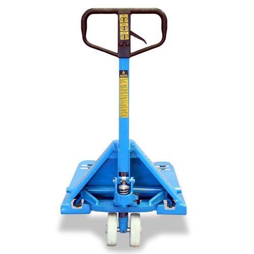 Transpalete hidráulico 2.500 kg 680 mm com rodas duplas de nylon - TM2500 RTN Transpalete hidráulico 2.500 kg 680 mm com rodas duplas de nylon - TM2500 RTN