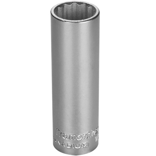 Soquete estriado longo 18 mm encaixe 1/2