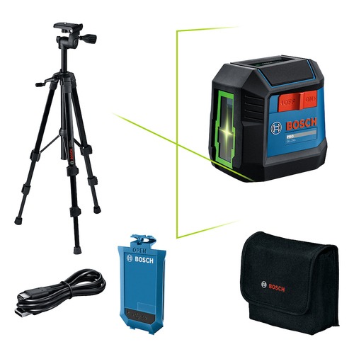 N�vel a laser verde 2 linhas 20 metros com trip� - GLL2XG LI