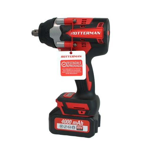 Chave de impacto a bateria 21V 4Ah 1/2 Chave de impacto a bateria 21V 4Ah 1/2