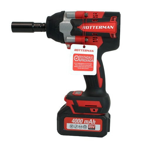 Chave de impacto a bateria 21V 4Ah 1/2 Chave de impacto a bateria 21V 4Ah 1/2