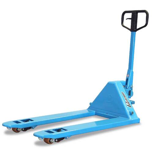 Transpalete hidr�ulico 3.000 kg 525 mm com rodas duplas de poliuretano - TM3000 RTP