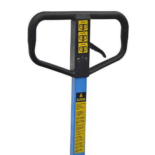 Transpalete hidr�ulico 3.000 kg 525 mm com rodas duplas de poliuretano - TM3000 RTP