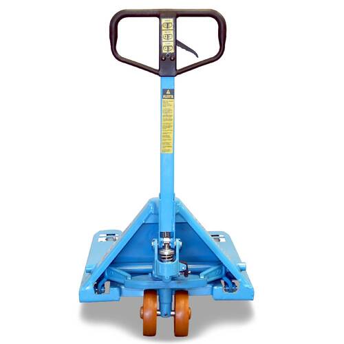 Transpalete hidr�ulico 3.000 kg 525 mm com rodas duplas de poliuretano - TM3000 RTP