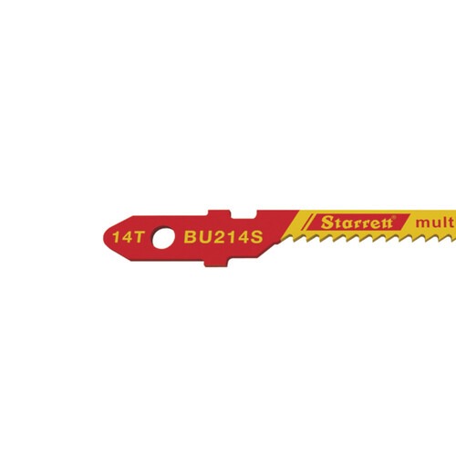 L�mina serra tico tico para cortes curvos 50 mm 14 dentes multiuso com 5 pe�as - BU214S